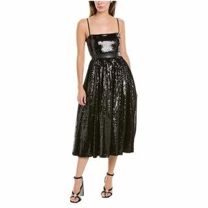WeWoreWhat Black Sequin Dress